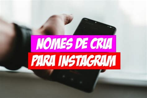 nomes para instagram de cria feminino|Nomes de Cria para Instagram – Masculino e。